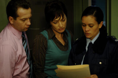 Interrogation 10N Scott Wills as Terry, Luanne Gordon as Angela, Miriama McDowell as Awhi